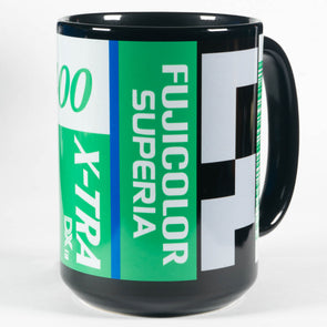 Fujifilm Superia 400 35mm Film 15oz Black Mug