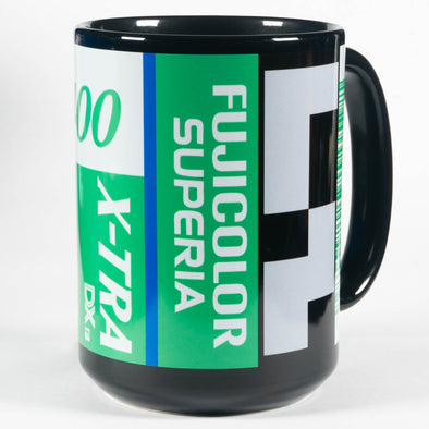 Fujifilm Superia 400 35mm Film 15oz Black Mug