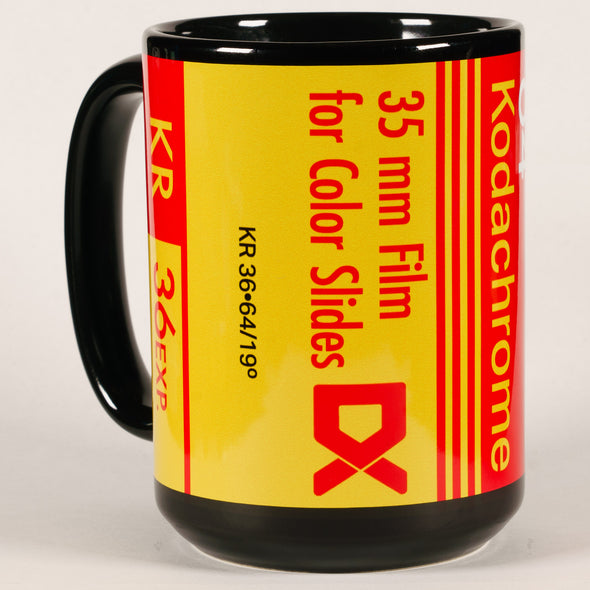 Kodachrome Late 80s Film 35mm 15oz Black Mug
