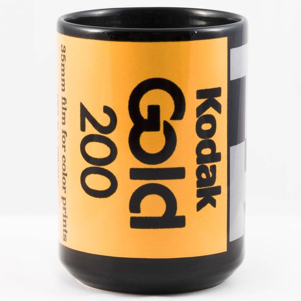 Kodak Gold 200 90s 35mm Film 15oz Black Mug