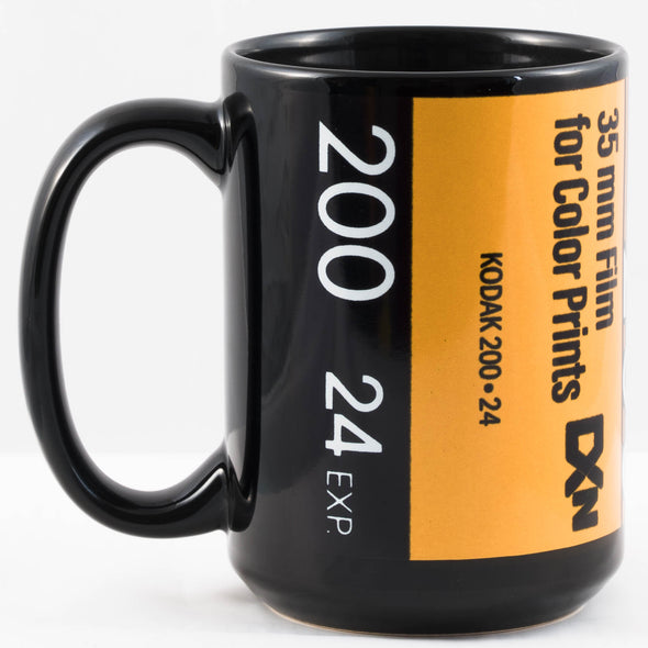Kodak Kodacolor 200 1980s 35mm Film 15oz Black Mug