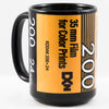Kodak Kodacolor 200 1980s 35mm Film 15oz Black Mug
