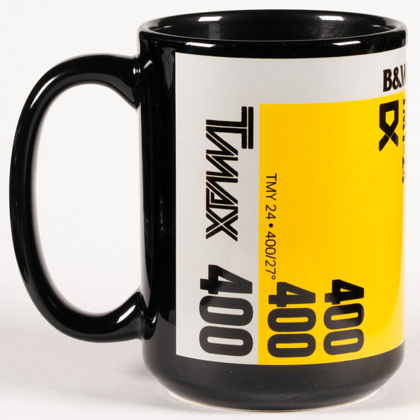 Kodak TMAX 400 35mm Film 15oz Black Mug