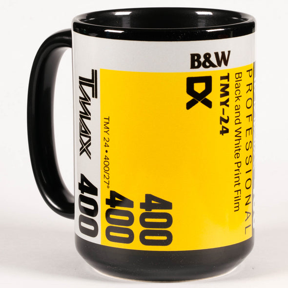 Kodak TMAX 400 35mm Film 15oz Black Mug