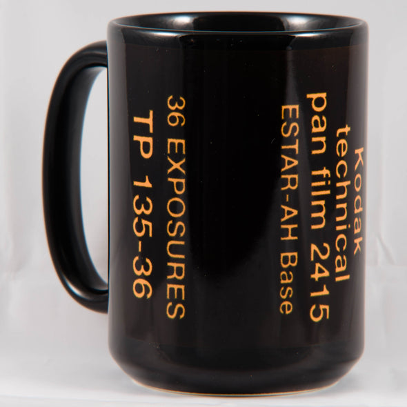 Kodak Technical Pan Tech Pan 35mm Film 15oz Black Mug