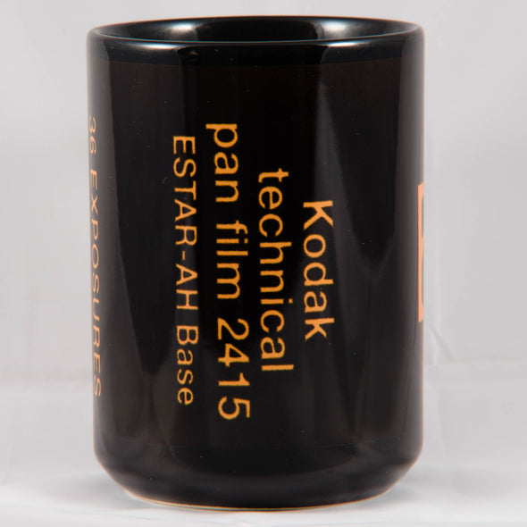 Kodak Technical Pan Tech Pan 35mm Film 15oz Black Mug