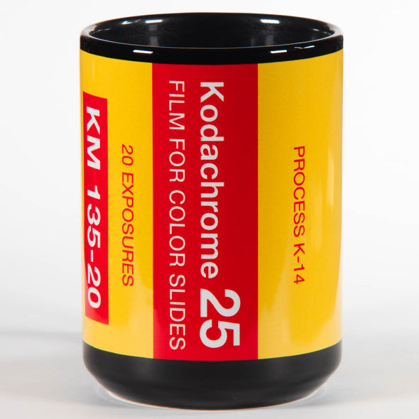 Kodachrome 25 70s Film 35mm 15oz Black Mug