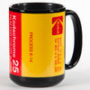 Kodachrome 25 70s Film 35mm 15oz Black Mug