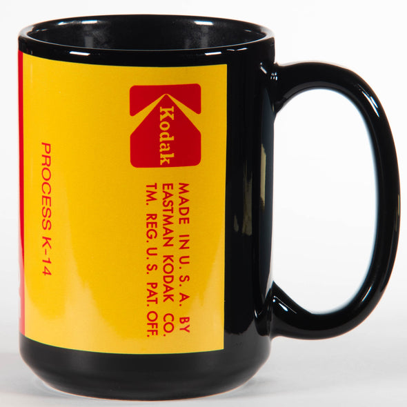 Kodachrome 25 70s Film 35mm 15oz Black Mug