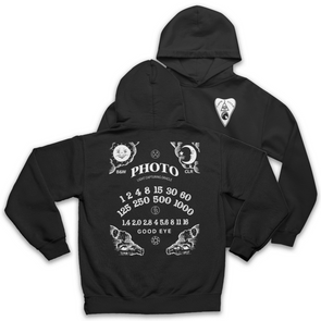 Light Capturing Oracle Ouija Board Photography Pullover Hoodie