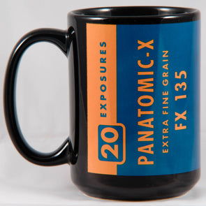 Kodak Panatomic-X 35mm 15oz Black Mug
