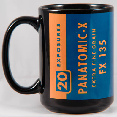 Kodak Panatomic-X 35mm 15oz Black Mug