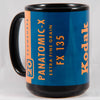 Kodak Panatomic-X 35mm 15oz Black Mug