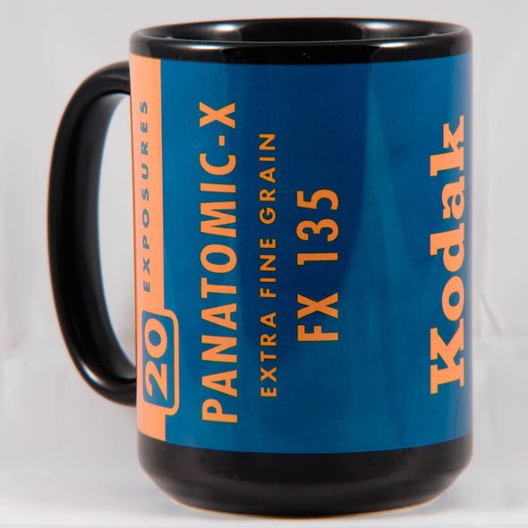 Kodak Panatomic-X 35mm 15oz Black Mug