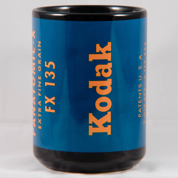 Kodak Panatomic-X 35mm 15oz Black Mug