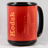 Kodak Plus-X  1960s 35mm Film 15oz Black Mug