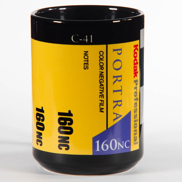 Kodak Portra 160NC 35mm Film Tribute 15oz Black Mug