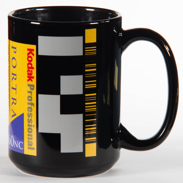 Kodak Portra 160NC 35mm Film Tribute 15oz Black Mug