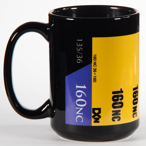 Kodak Portra 160NC 35mm Film Tribute 15oz Black Mug