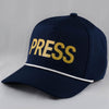 PRESS P424 Perforated Snapback Hat – A Classic Badge of the Photojournalist