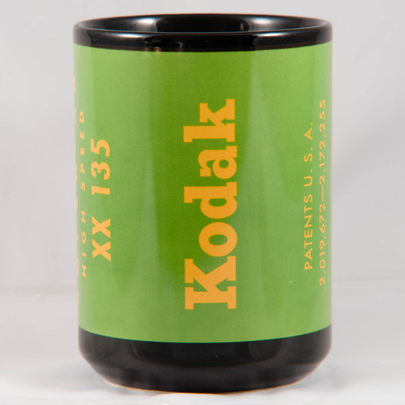 Kodak Super-XX 1960s 35mm Film 15oz Black Mug