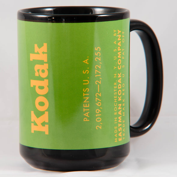 Kodak Super-XX 1960s 35mm Film 15oz Black Mug