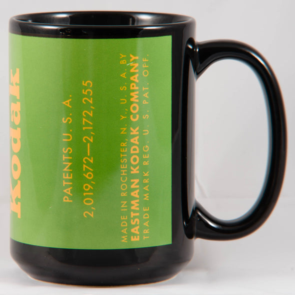 Kodak Super-XX 1960s 35mm Film 15oz Black Mug
