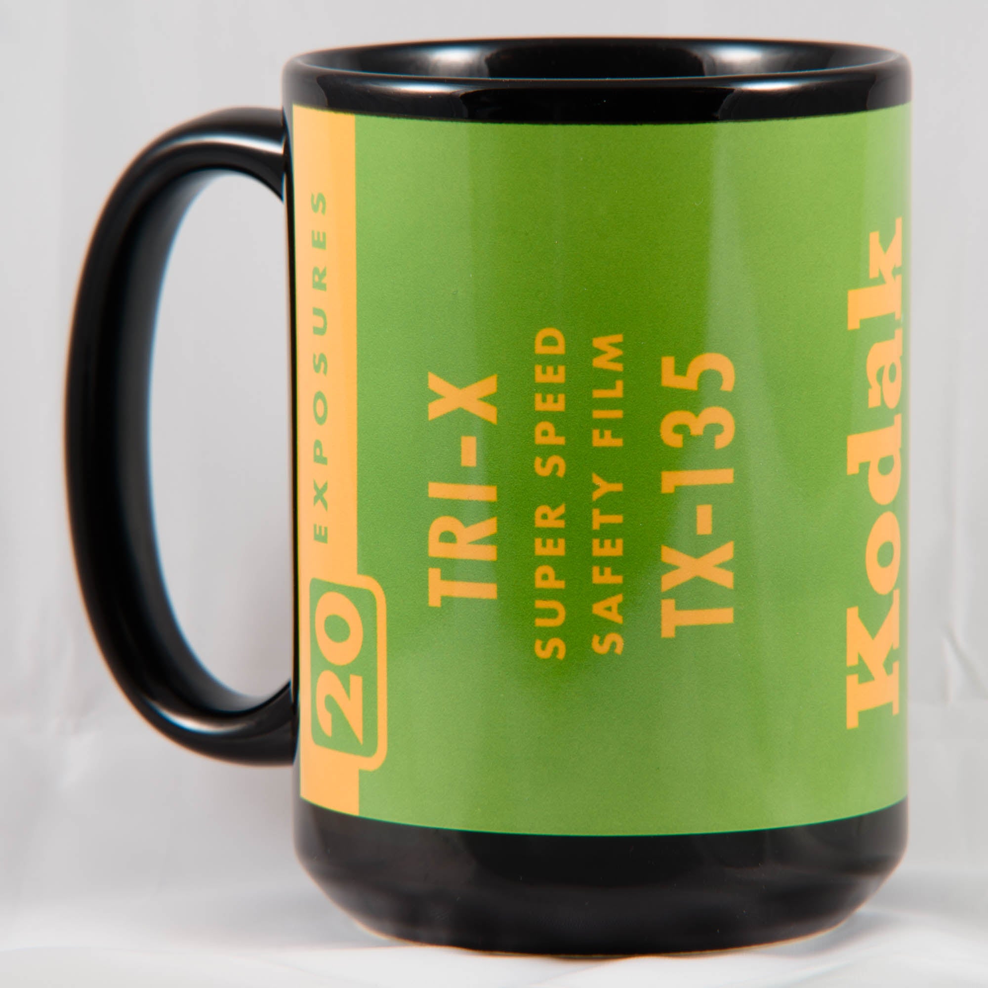 Kodak Tri-X 1960s 35mm Black & White Film Tribute 15oz Black Mug – Shoot  Film Co