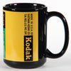 Kodak Tri-X 1970s 35mm Black & White Film Tribute 15oz Black Mug