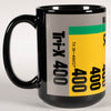 Kodak Tri-X 35mm Black & White Film Tribute 15oz Black Mug