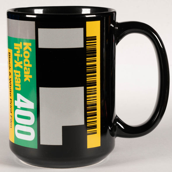 Kodak Tri-X 35mm Black & White Film Tribute 15oz Black Mug