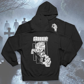 Zombie Wants Grain Pullover Hoodie