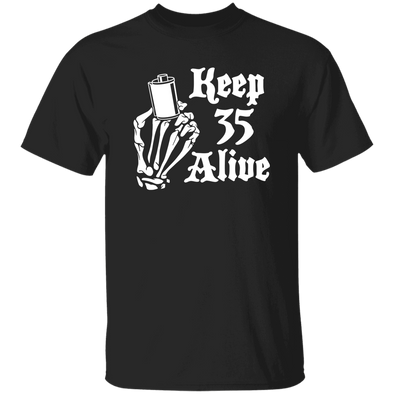 Keep 35 Alive 35mm Film Photography T-Shirt - Shoot Film Co.