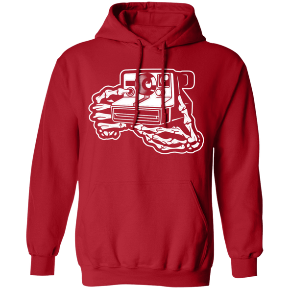 Skeleton Hands Instant Camera Pullover Hoodie - Shoot Film Co.