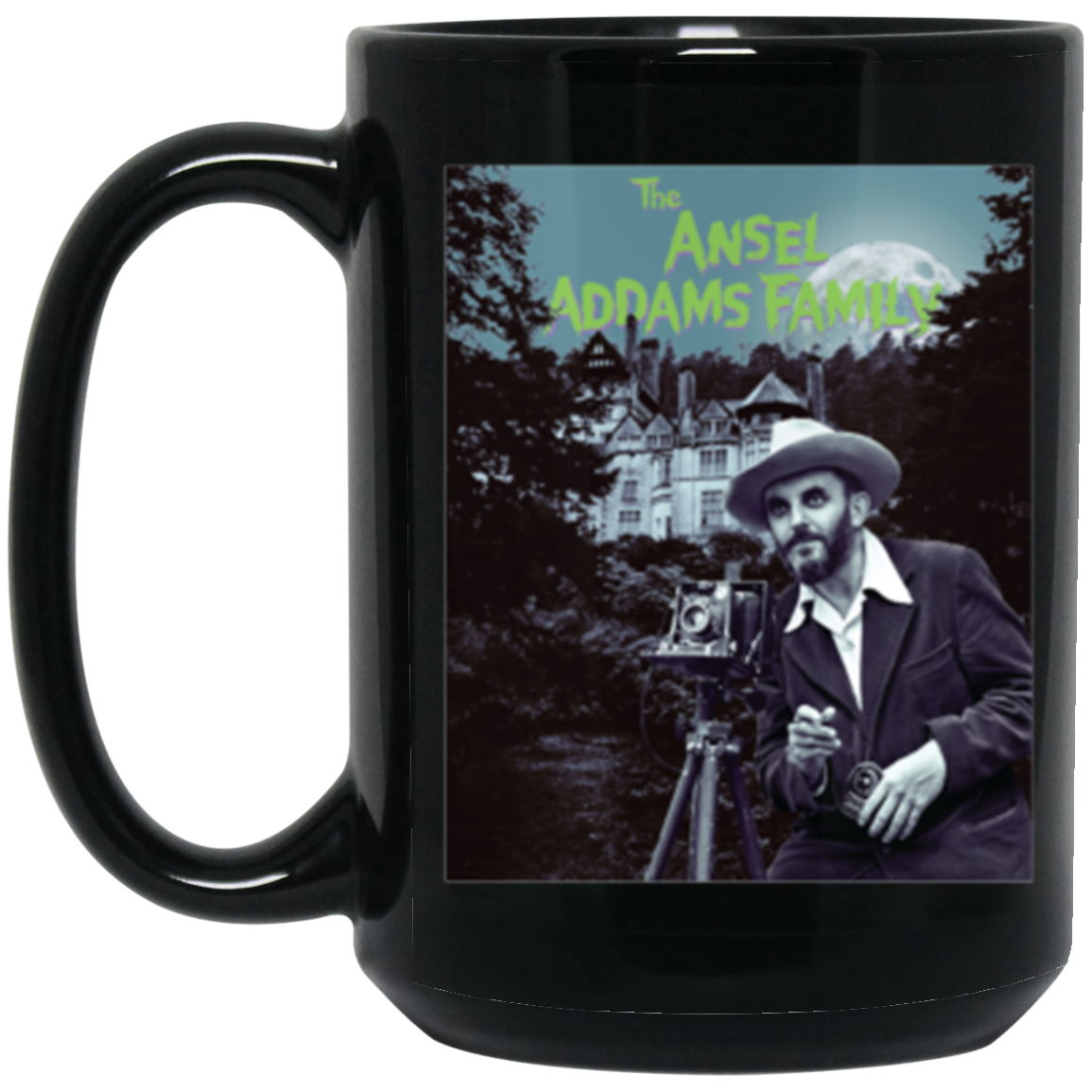 The Ansel Addams Family 15 Oz. Black Mug – Shoot Film Co