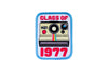 Class of 1977 Instant Film Camera Embroidered Patch