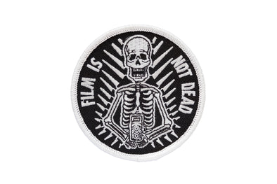 Film is Not Dead Version 1.5 Embroidered Glow In The Dark Patch