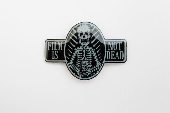 Film is Not Dead Lapel Pin - 100% Proceeds Go to St. Jude Children's Research Hosptal